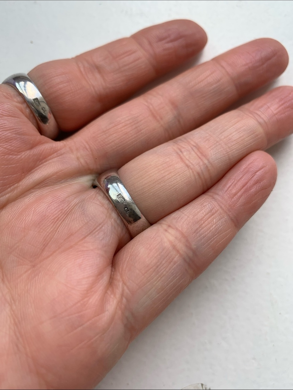 Zara Solid Silver Rins - Picture 4 of 4